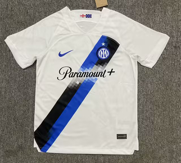 AAA Quality Inter Milan 23/24 Away White Soccer Jersey